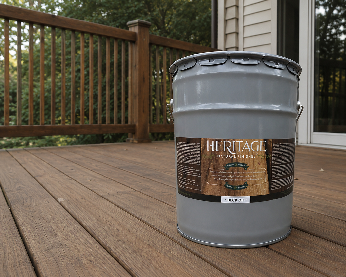 How to Finish and Maintain a Deck with Natural Penetrating Oil