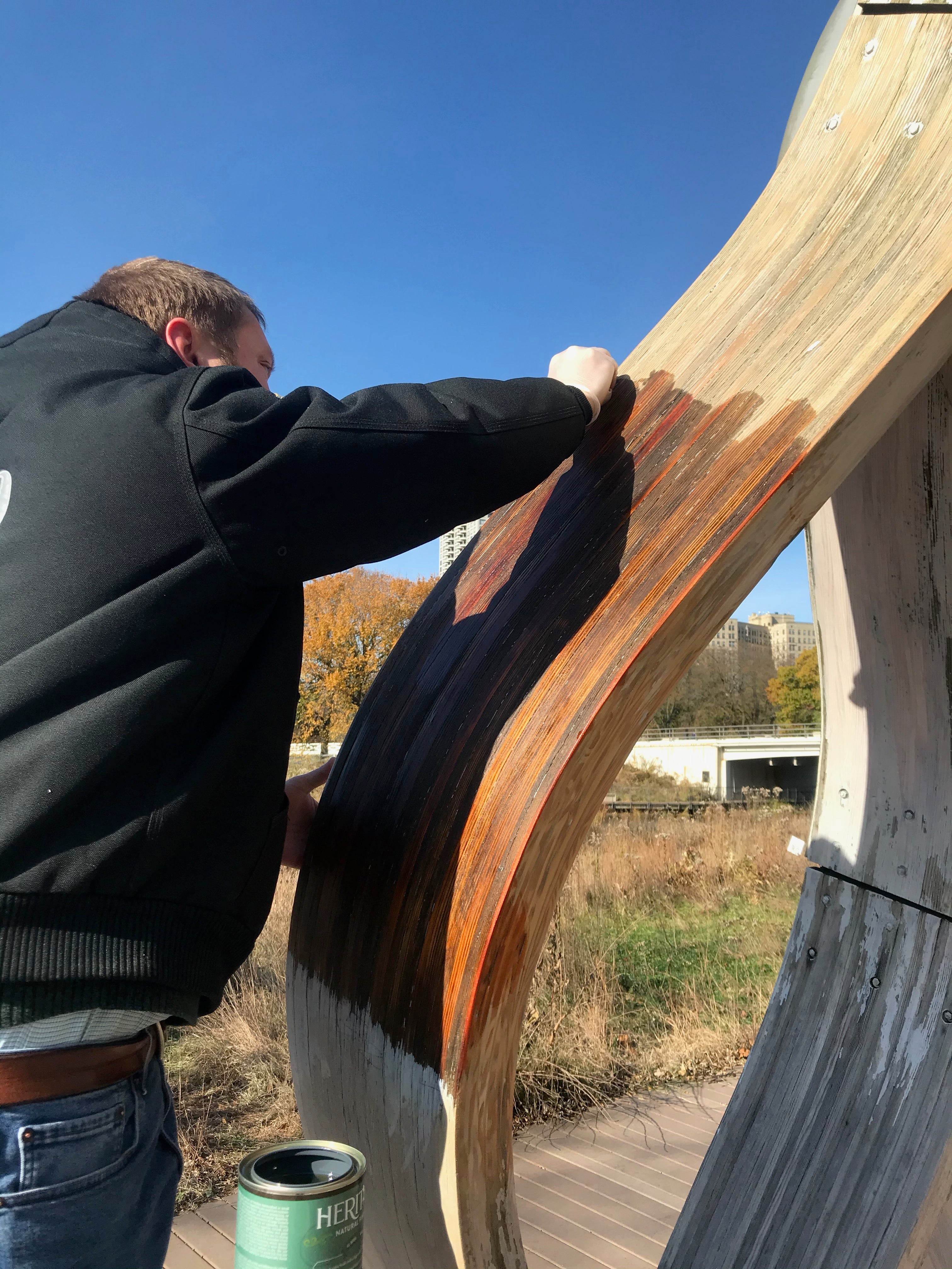 Finishing Mass Timbers