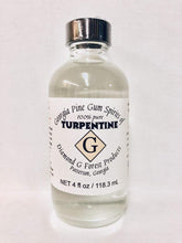 Load image into Gallery viewer, Turpentine - 100% Pure Gum Spirits by Diamond G Forest Products